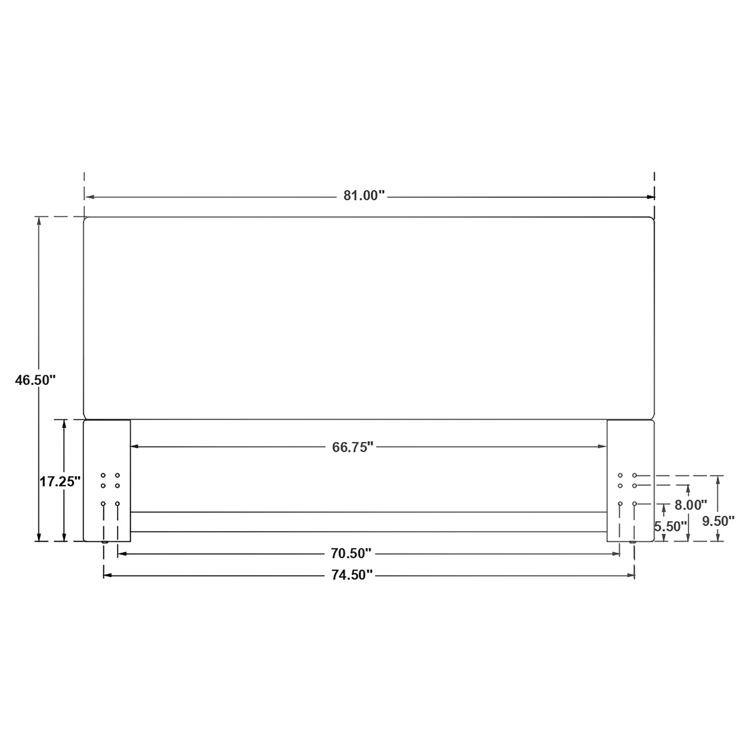 Izzy Eastern / California King Headboard - Image 8