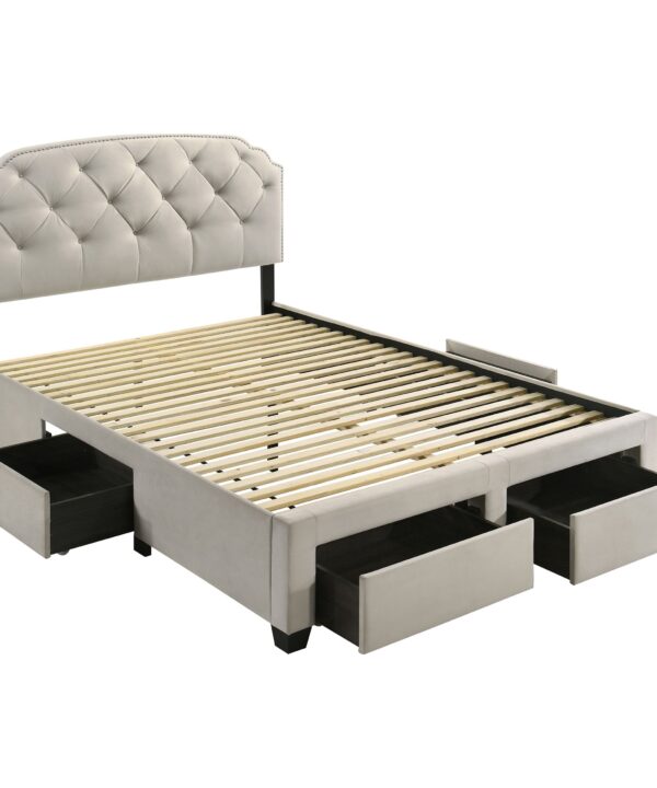 Marianna Panel Platform Storage Bed - Luxe Home Furnishings (Jersey City, NJ)