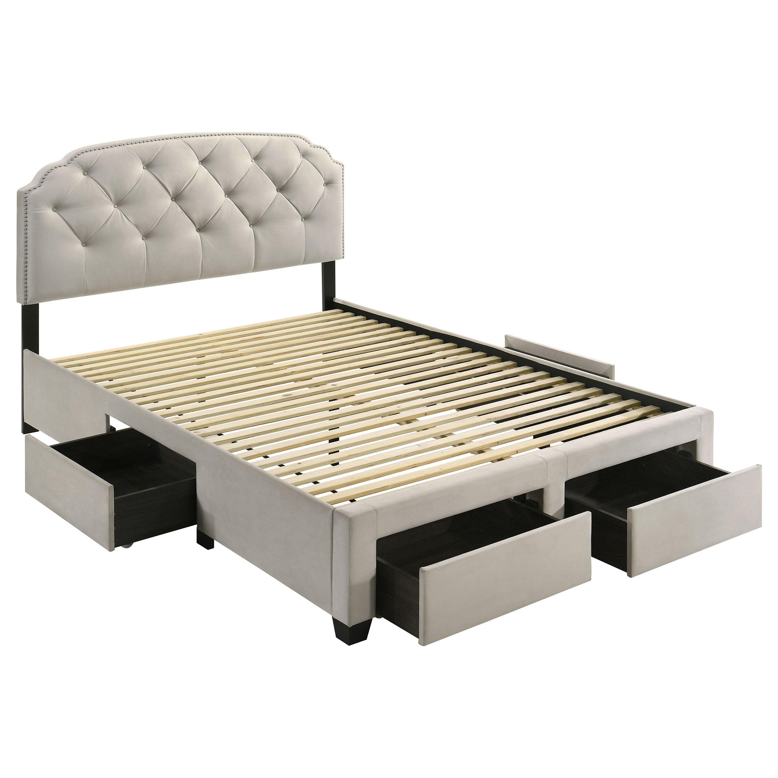 Marianna Panel Platform Storage Bed - Luxe Home Furnishings (Jersey City, NJ)