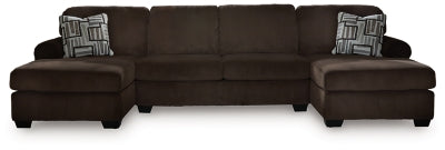 Kimlee Sectional with Double Chaise - Luxe Home Furnishings (Jersey City, NJ)