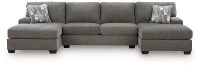 Clarington Sectional with Double Chaise - Luxe Home Furnishings (Jersey City, NJ)