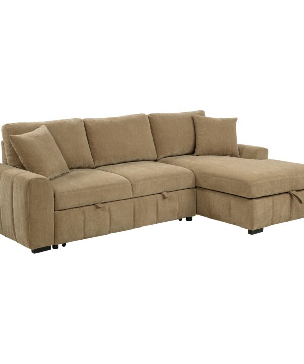 Pastrana Pull-Out Sleeper Sectional Sofa - Luxe Home Furnishings (Jersey City, NJ)