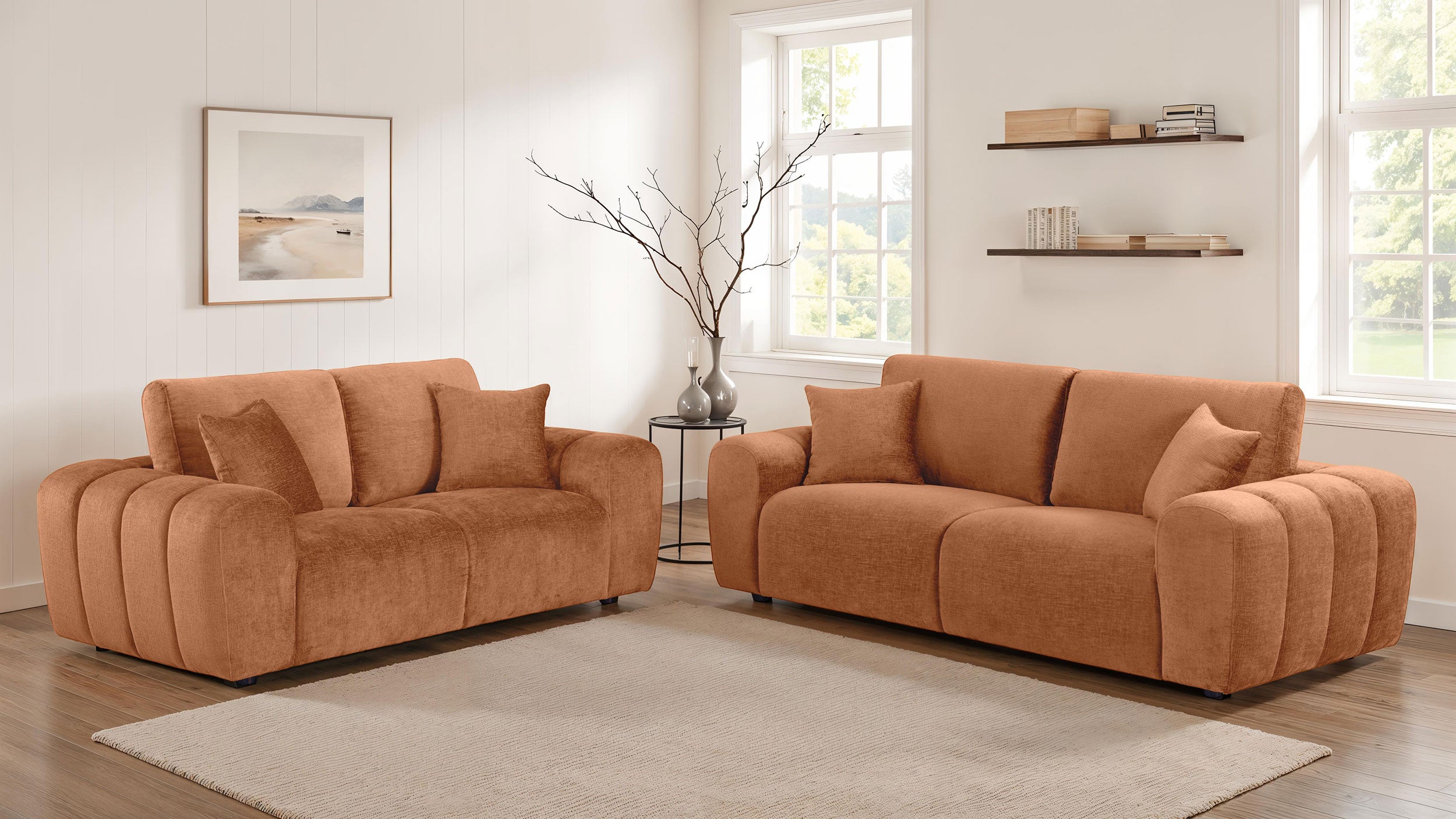 Burnett Sofa Set - Luxe Home Furnishings (Jersey City, NJ)