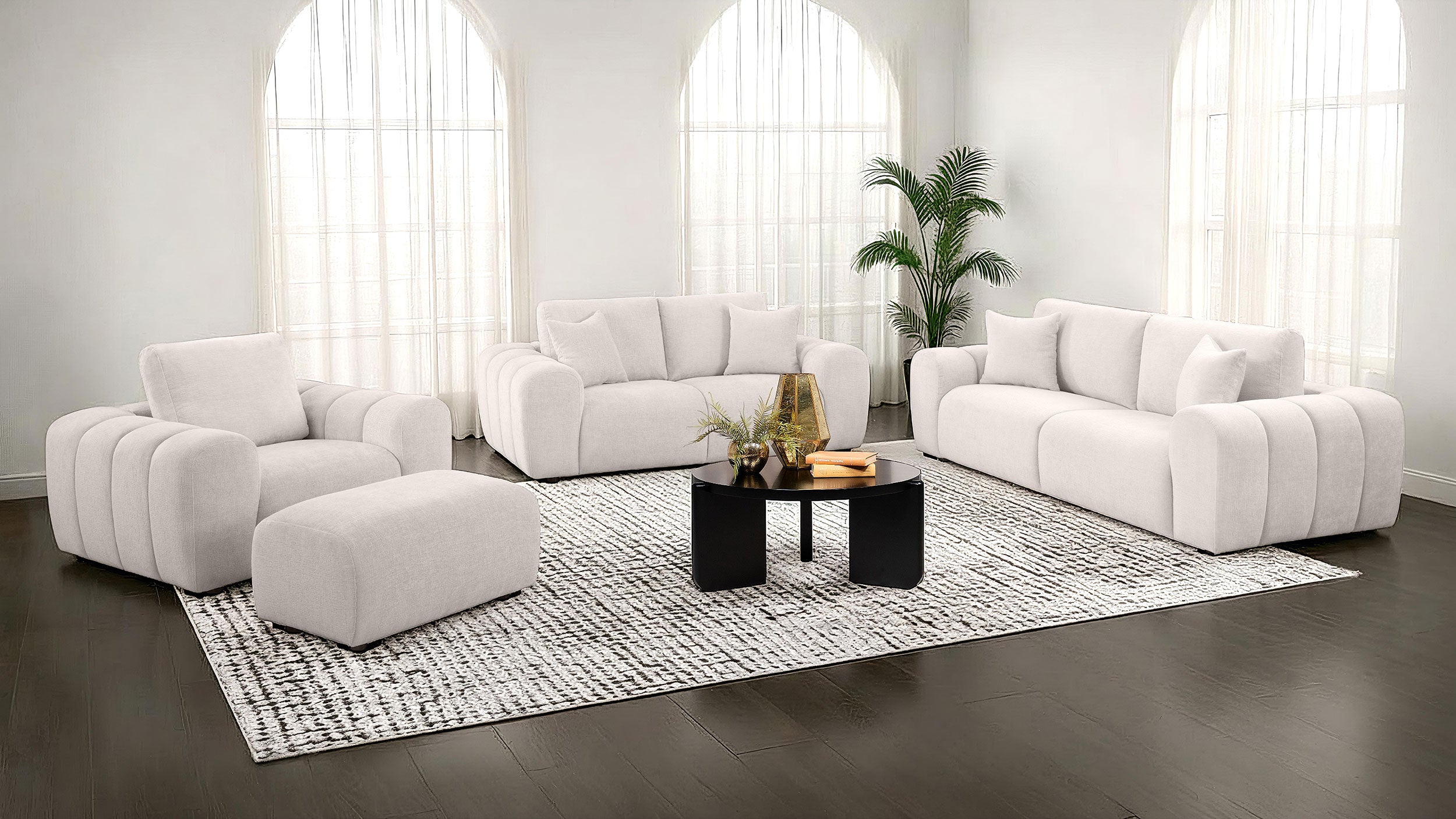 Burnett Accent Chair - Luxe Home Furnishings (Jersey City, NJ)