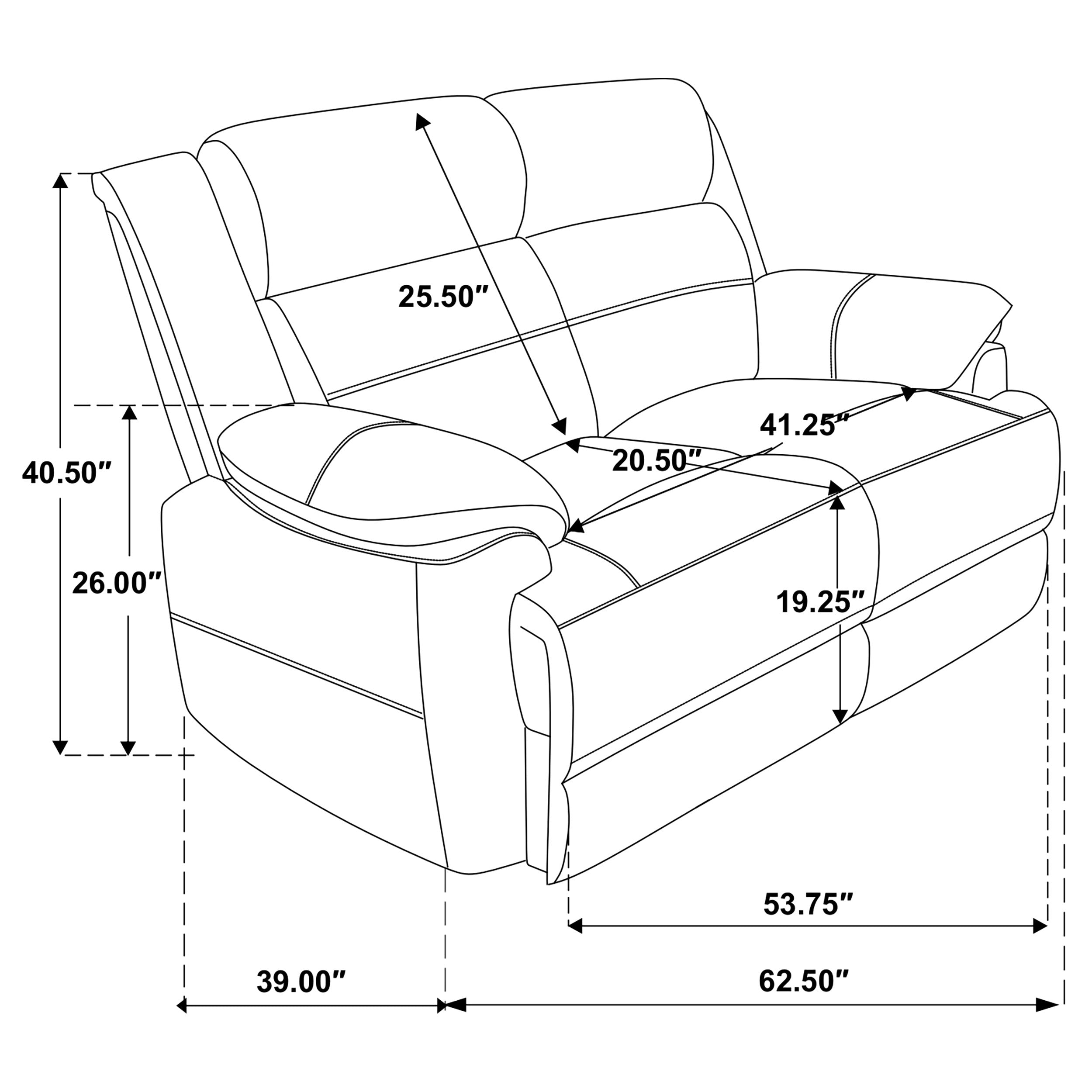 Ellington Loveseat - Luxe Home Furnishings (Jersey City, NJ)