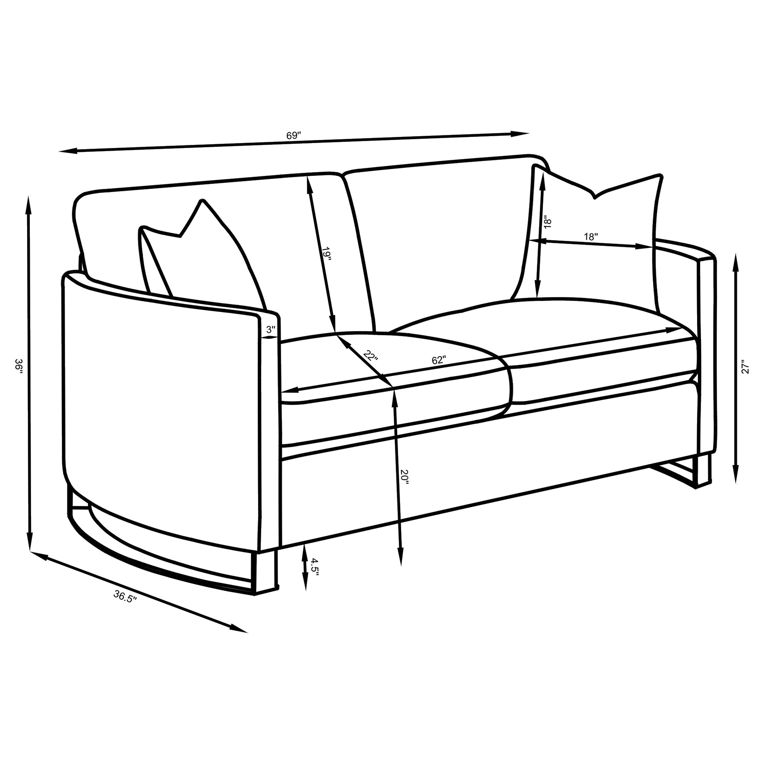 Corliss Loveseat - Luxe Home Furnishings (Jersey City, NJ)