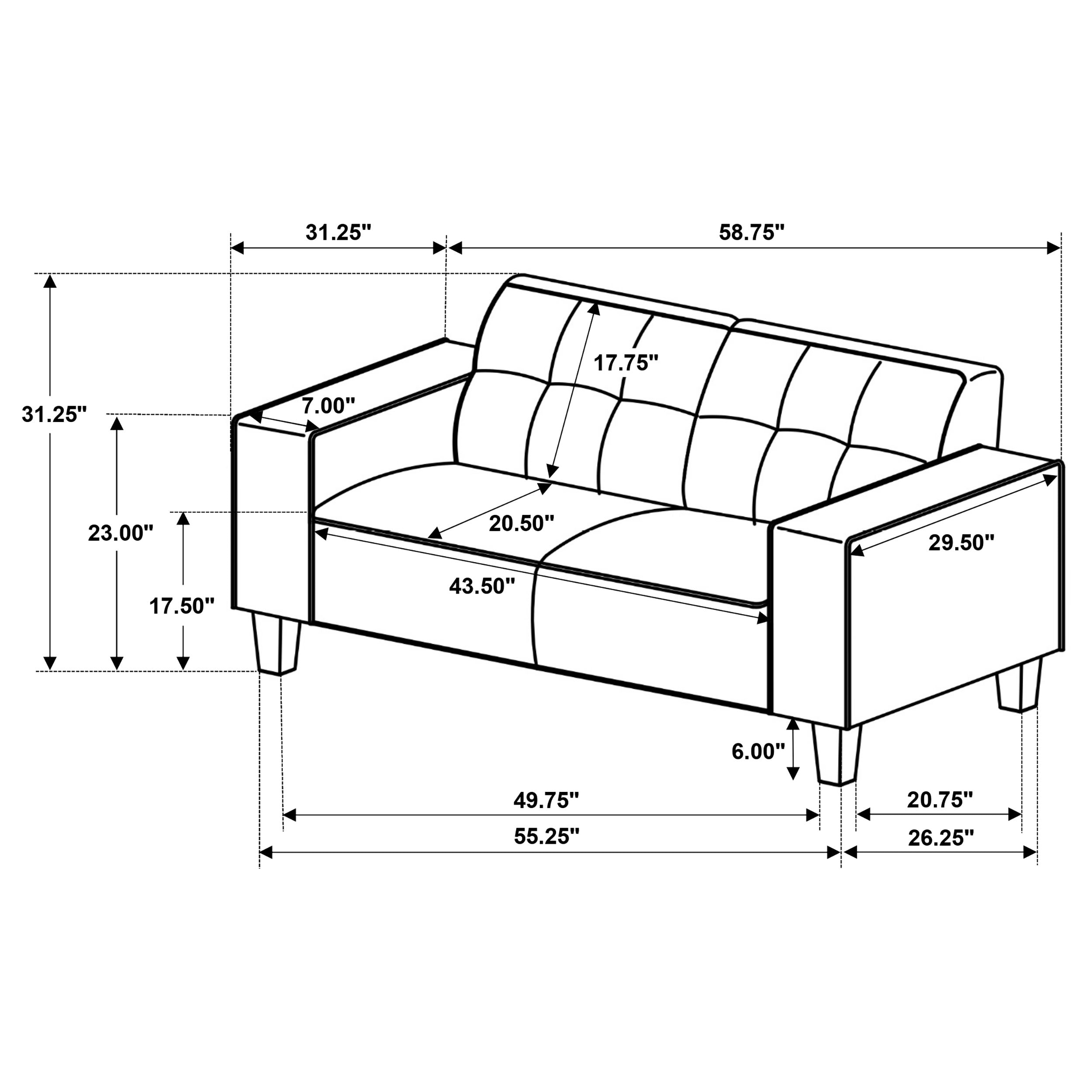 Deerhurst Loveseat - Luxe Home Furnishings (Jersey City, NJ)
