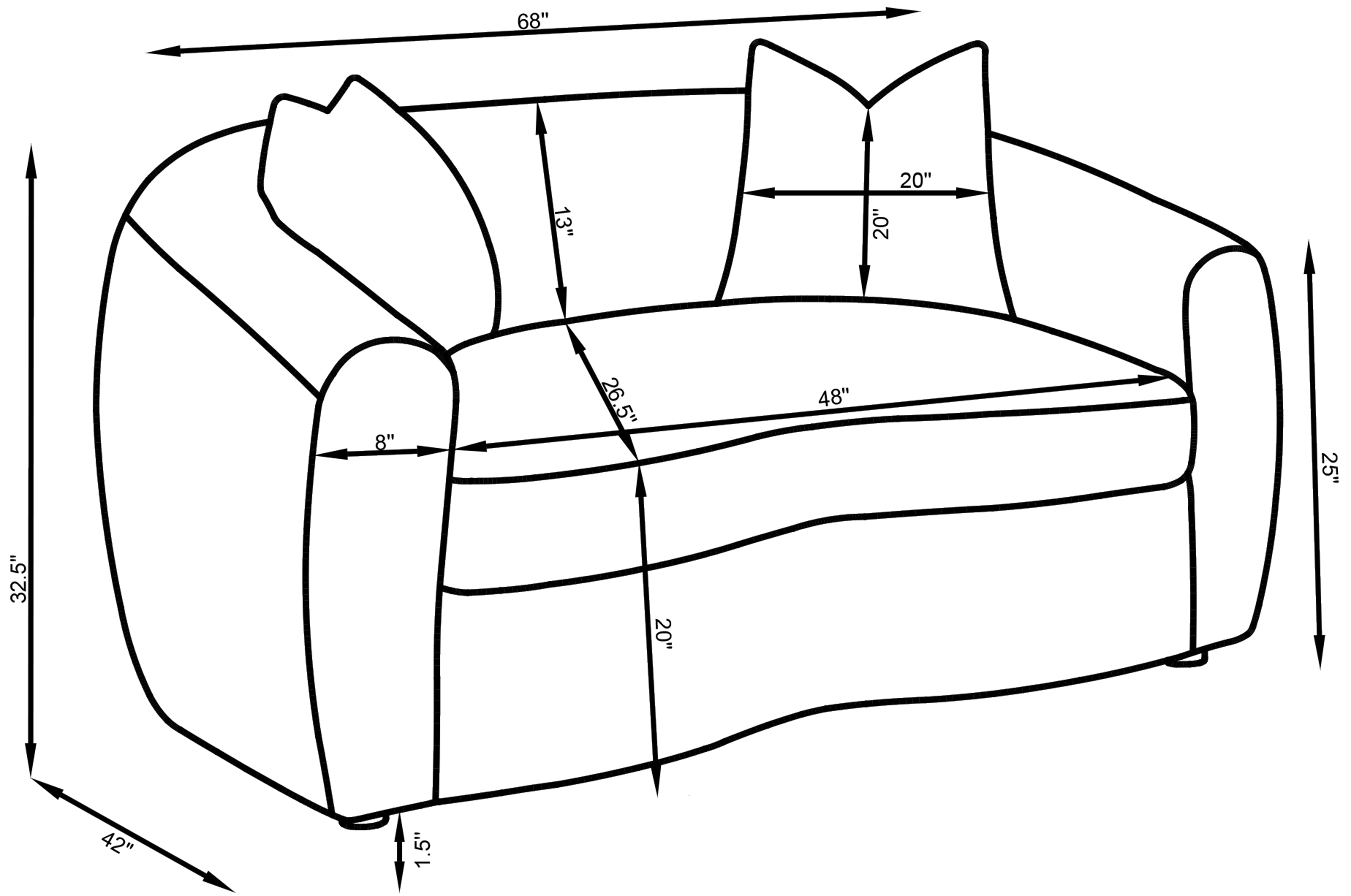 Isabella Sofa Set - Luxe Home Furnishings (Jersey City, NJ)