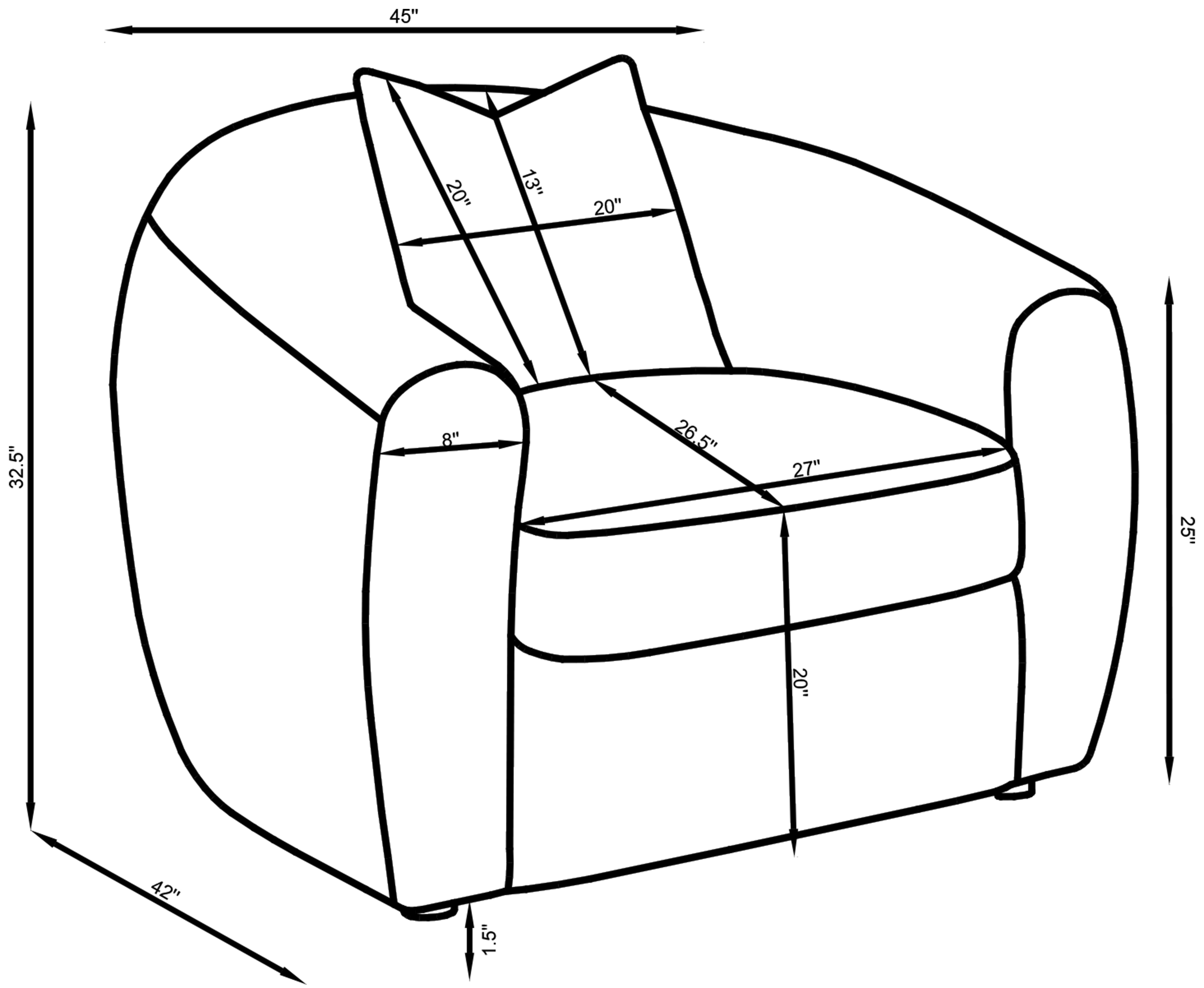Isabella Sofa Set - Luxe Home Furnishings (Jersey City, NJ)