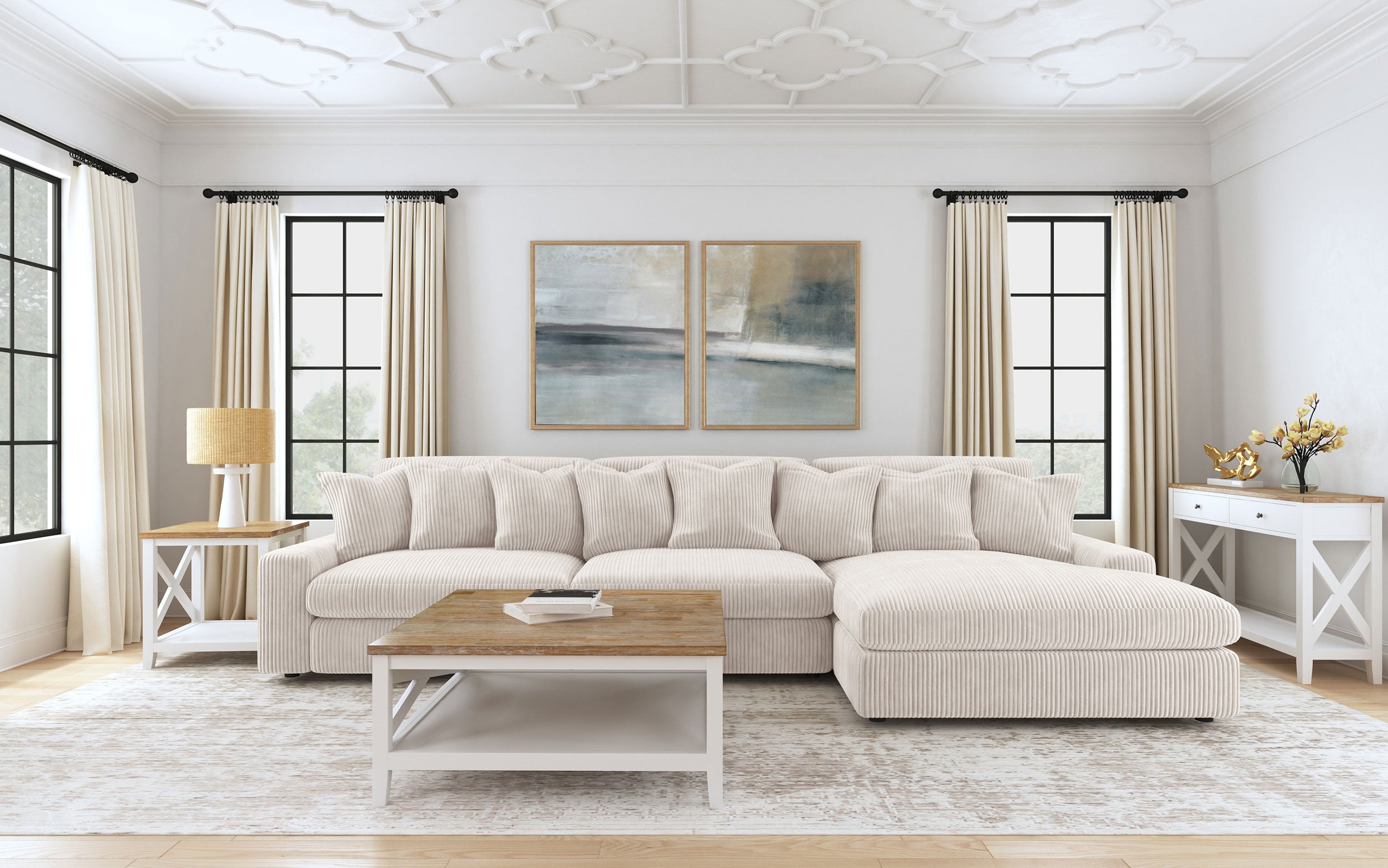Blaine Sectional Sofa - Luxe Home Furnishings (Jersey City, NJ)