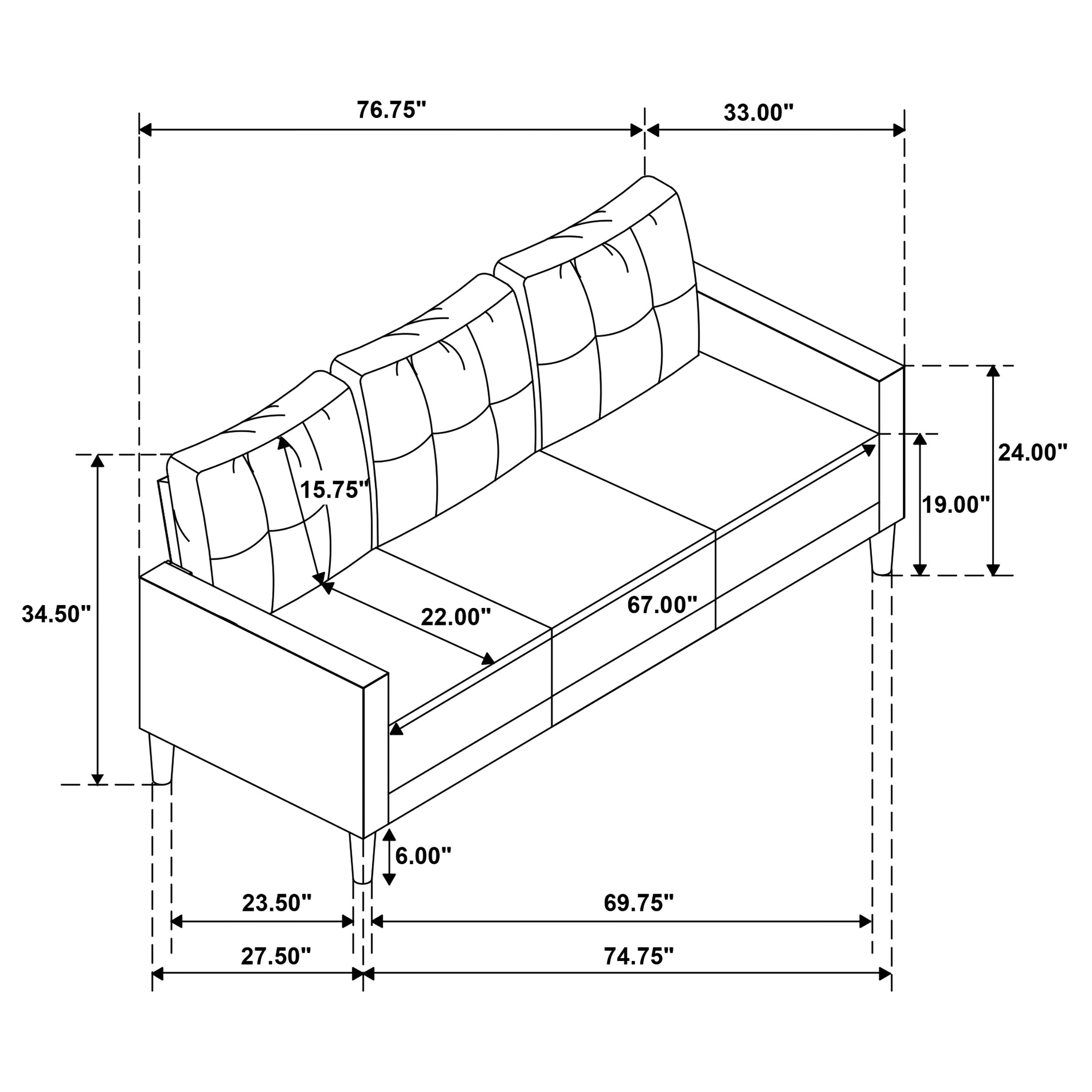 Bowen II Sofa - Luxe Home Furnishings (Jersey City, NJ)