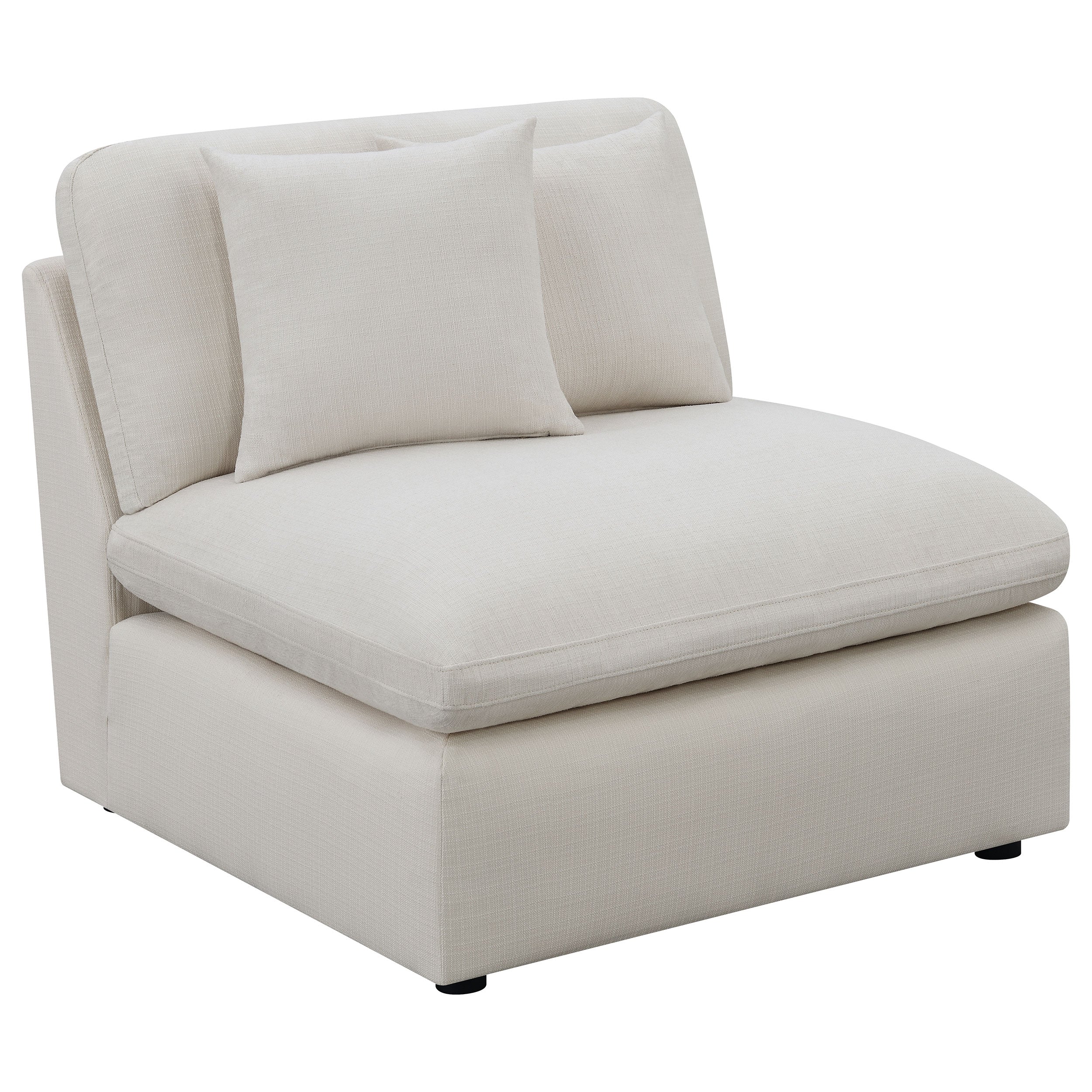 Hobson Armless Chair - Luxe Home Furnishings (Jersey City, NJ)
