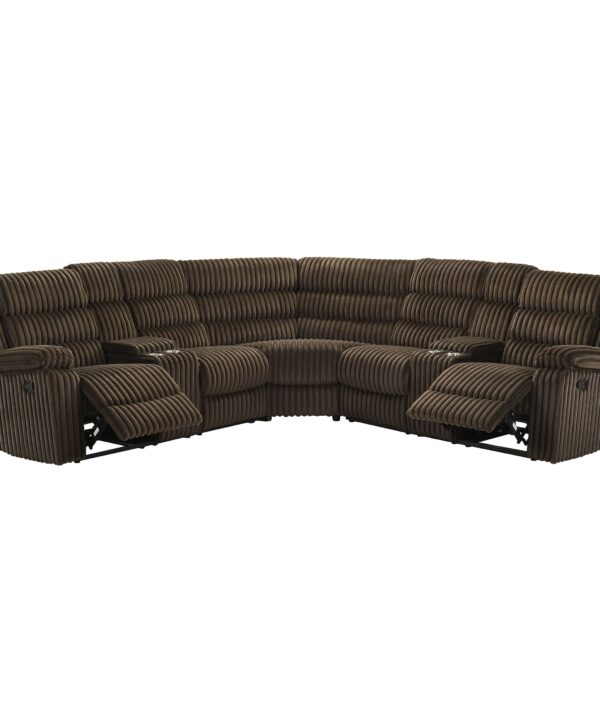 Atkinson Reclining Sectional Sofa - Luxe Home Furnishings (Jersey City, NJ)