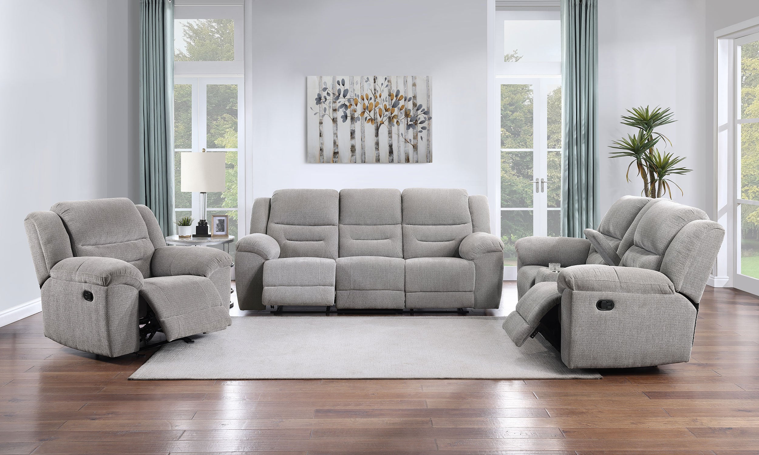 Gilson Reclining Sofa - Luxe Home Furnishings (Jersey City, NJ)