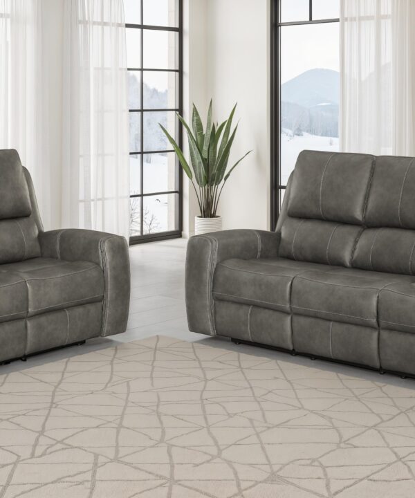 Brickston Triple Power Reclining Sofa Set - Luxe Home Furnishings (Jersey City, NJ)