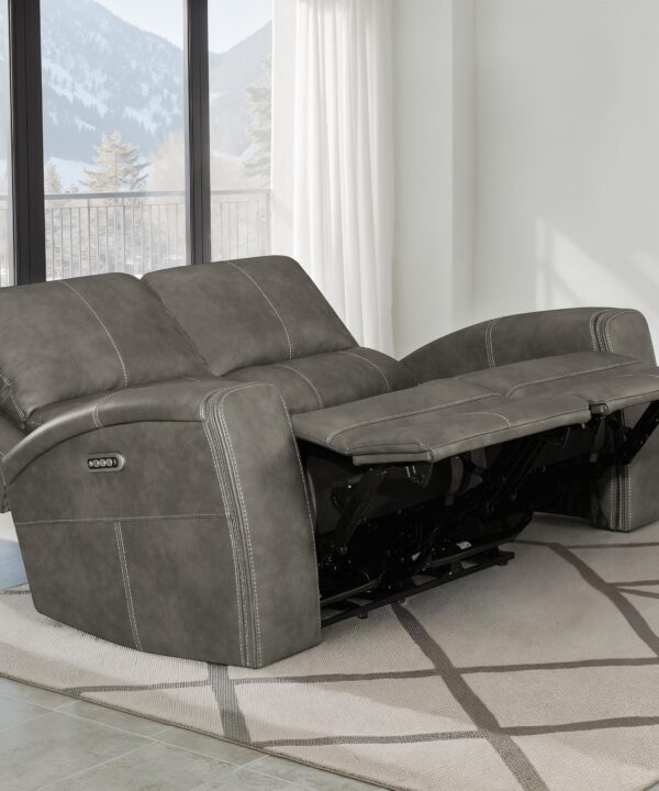 Brickston Triple Power Reclining Loveseat - Luxe Home Furnishings (Jersey City, NJ)