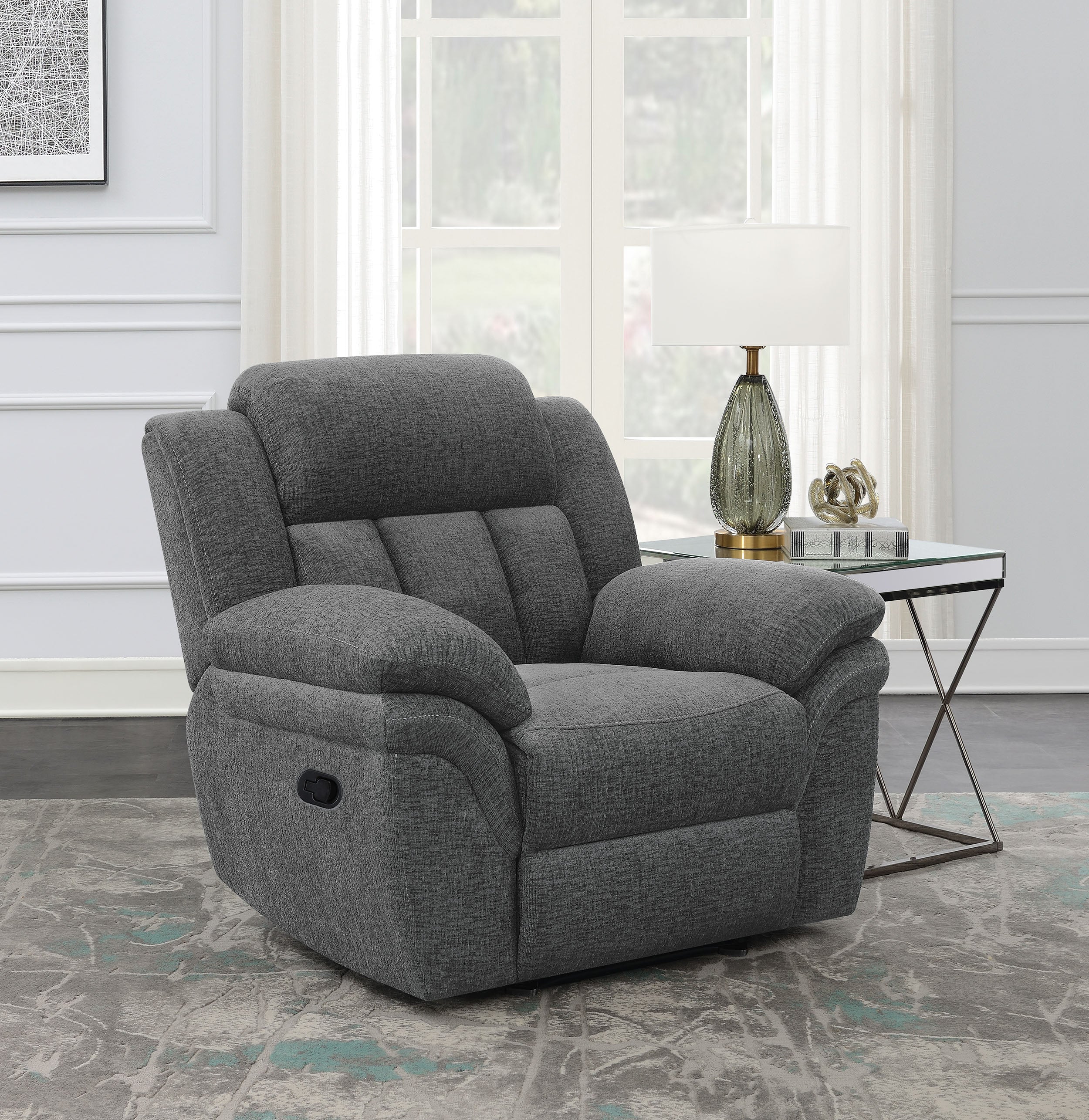 Bahrain Glider Recliner - Luxe Home Furnishings (Jersey City, NJ)