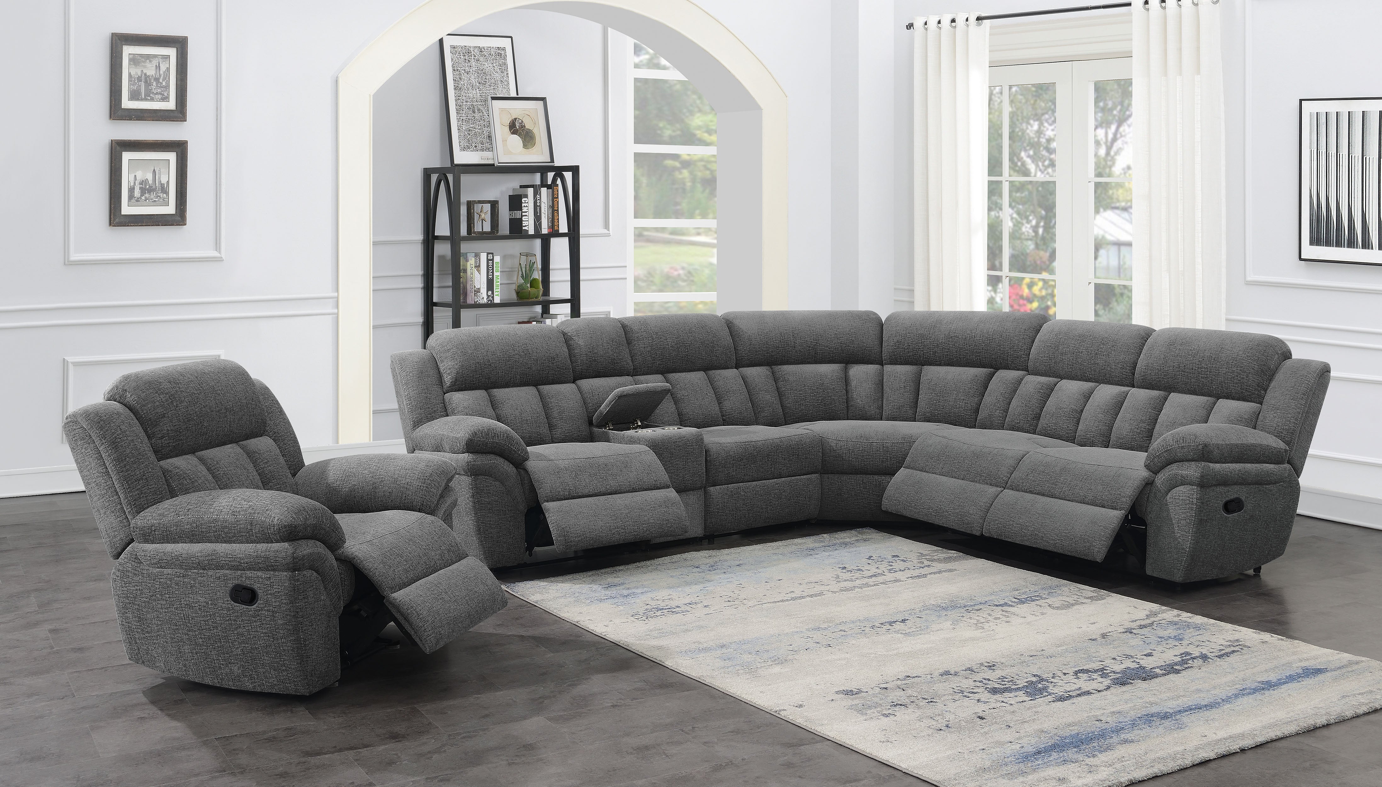 Bahrain Glider Recliner - Luxe Home Furnishings (Jersey City, NJ)