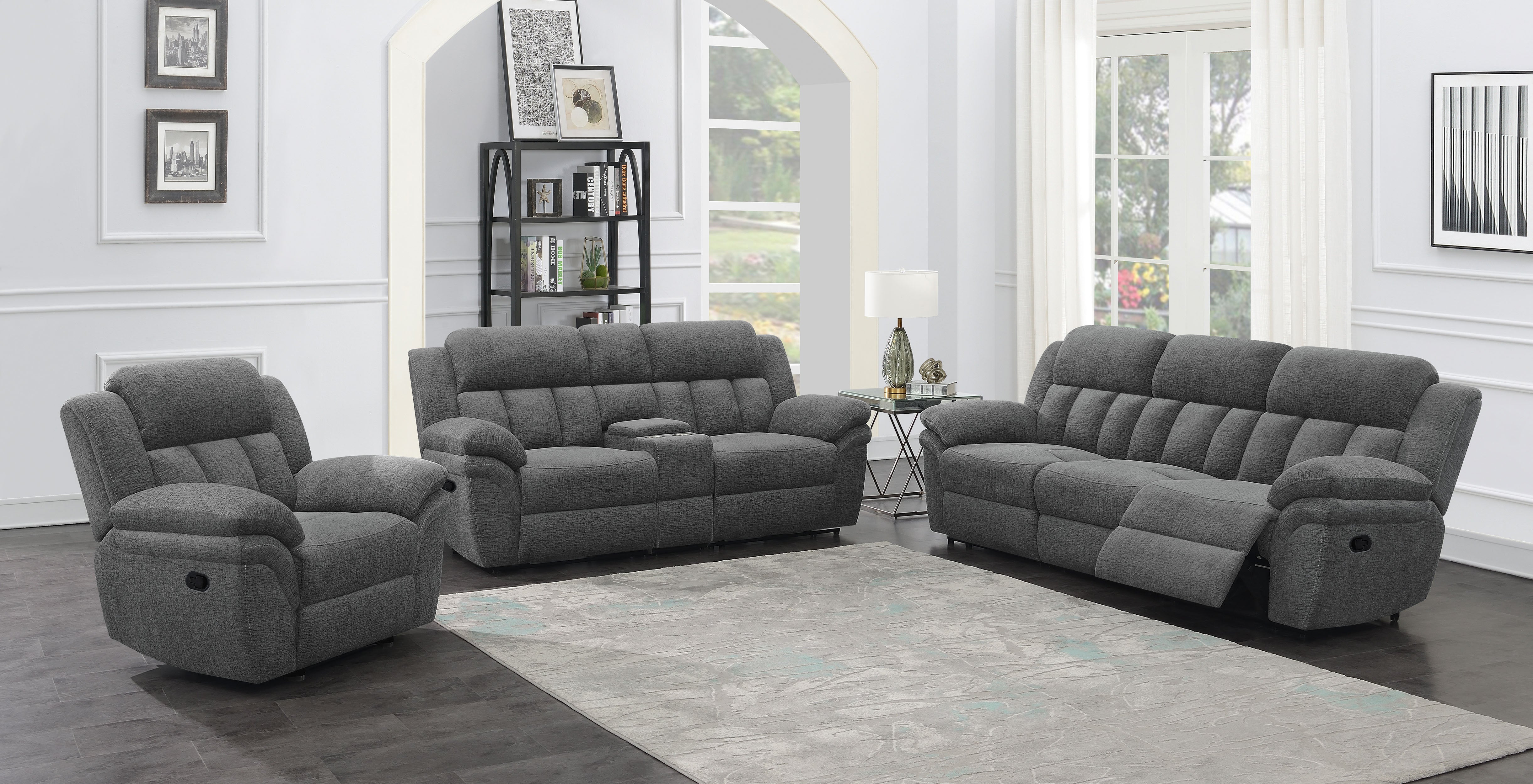 Bahrain Glider Recliner - Luxe Home Furnishings (Jersey City, NJ)