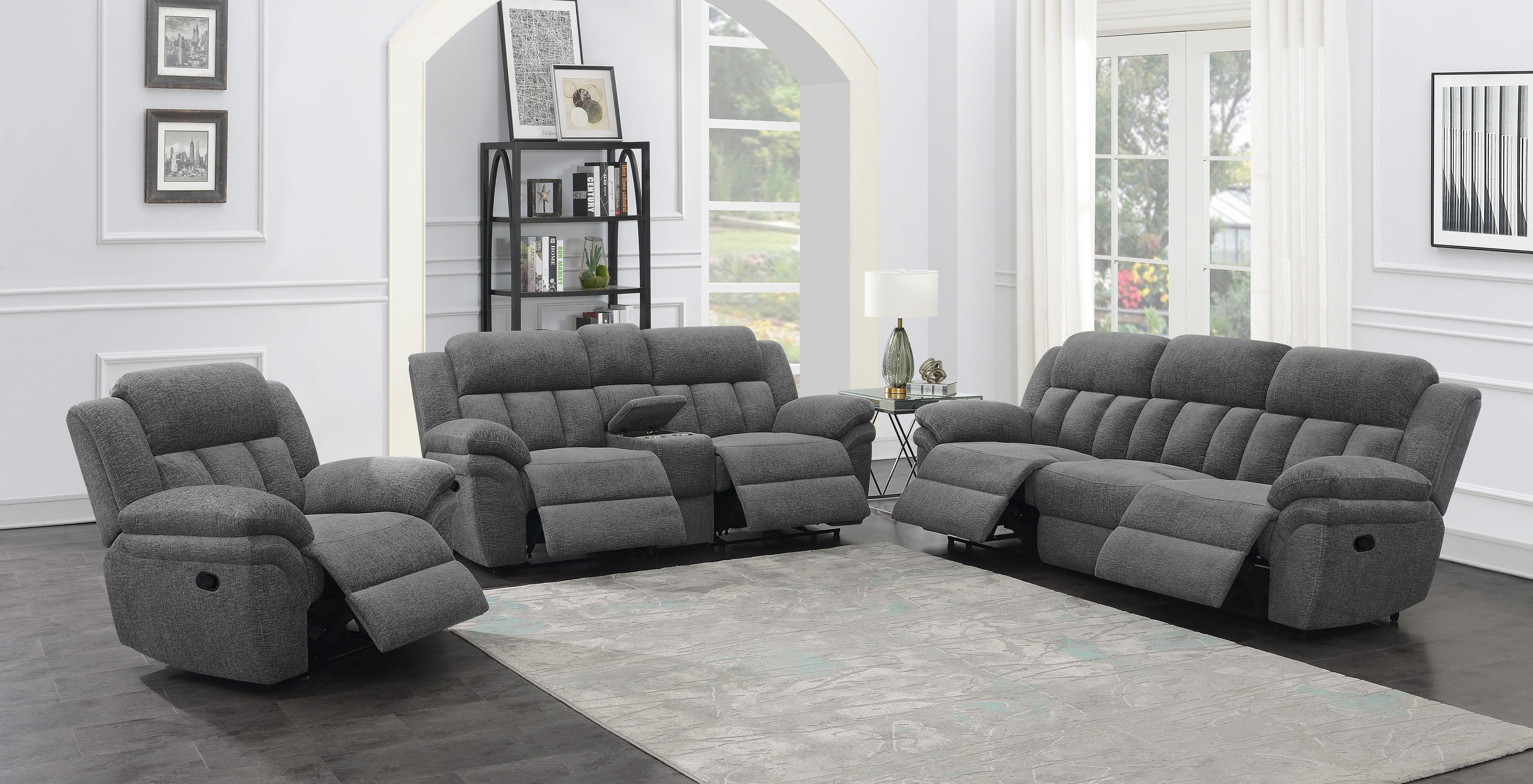 Bahrain Glider Recliner - Luxe Home Furnishings (Jersey City, NJ)