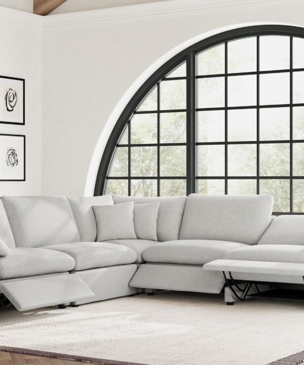 Collins Modular Power Reclining Sectional Sofa - Luxe Home Furnishings (Jersey City, NJ)