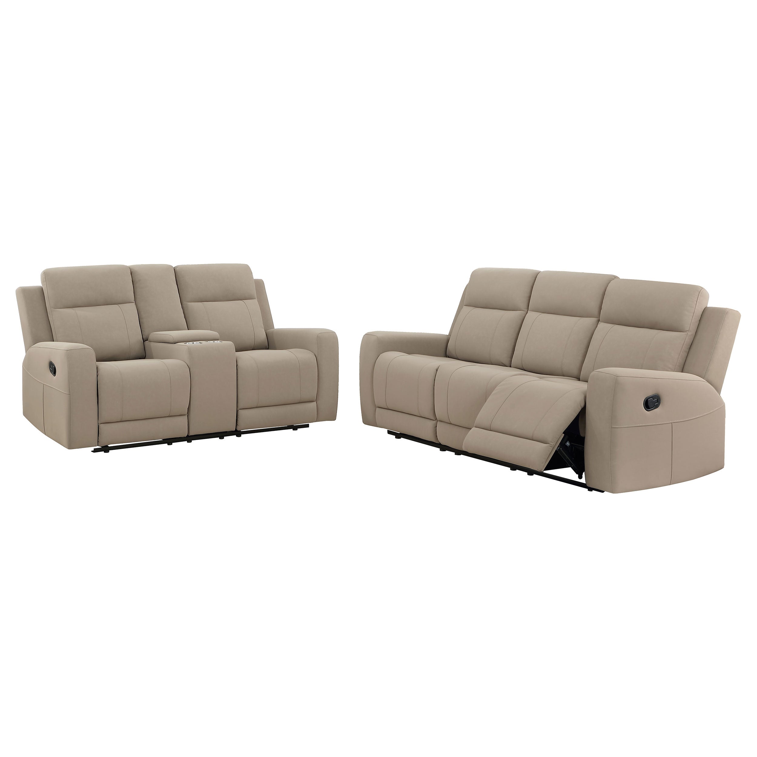 Brentwood Reclining Sofa Set - Luxe Home Furnishings (Jersey City, NJ)