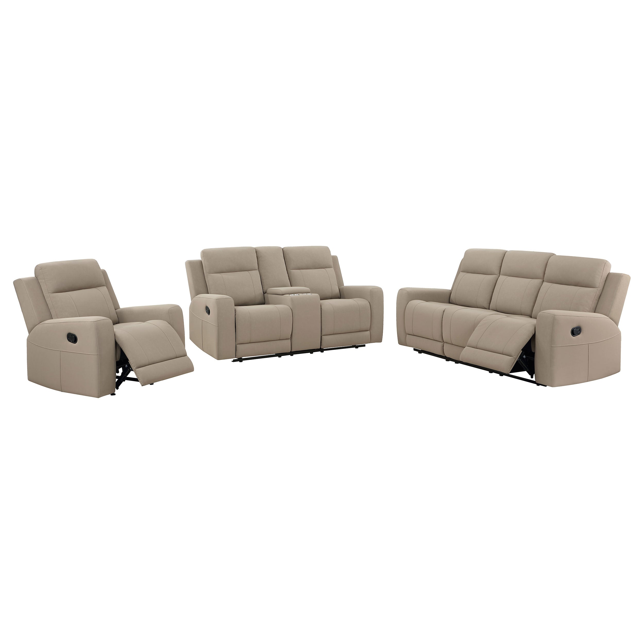 Brentwood Reclining Sofa Set - Luxe Home Furnishings (Jersey City, NJ)
