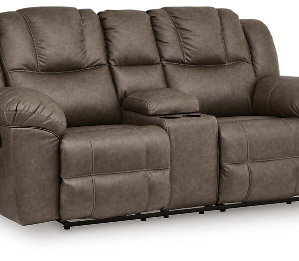 Lowilla Reclining Loveseat with Console