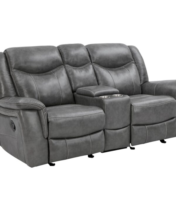 Conrad Reclining Glider Loveseat - Luxe Home Furnishings (Jersey City, NJ)