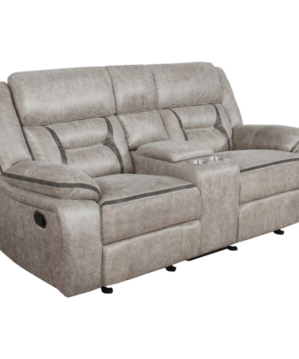 Greer Reclining Glider Loveseat - Luxe Home Furnishings (Jersey City, NJ)