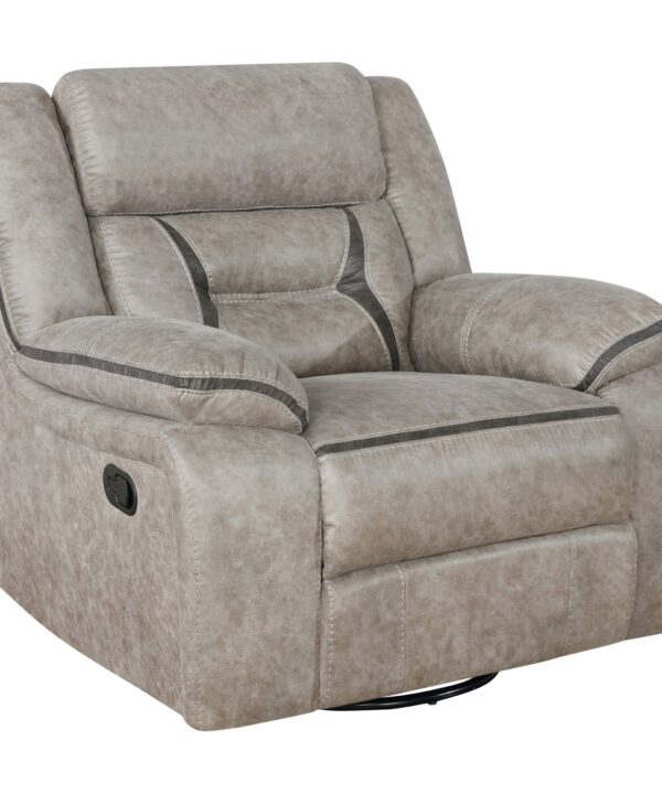Greer Swivel Glider Recliner - Luxe Home Furnishings (Jersey City, NJ)