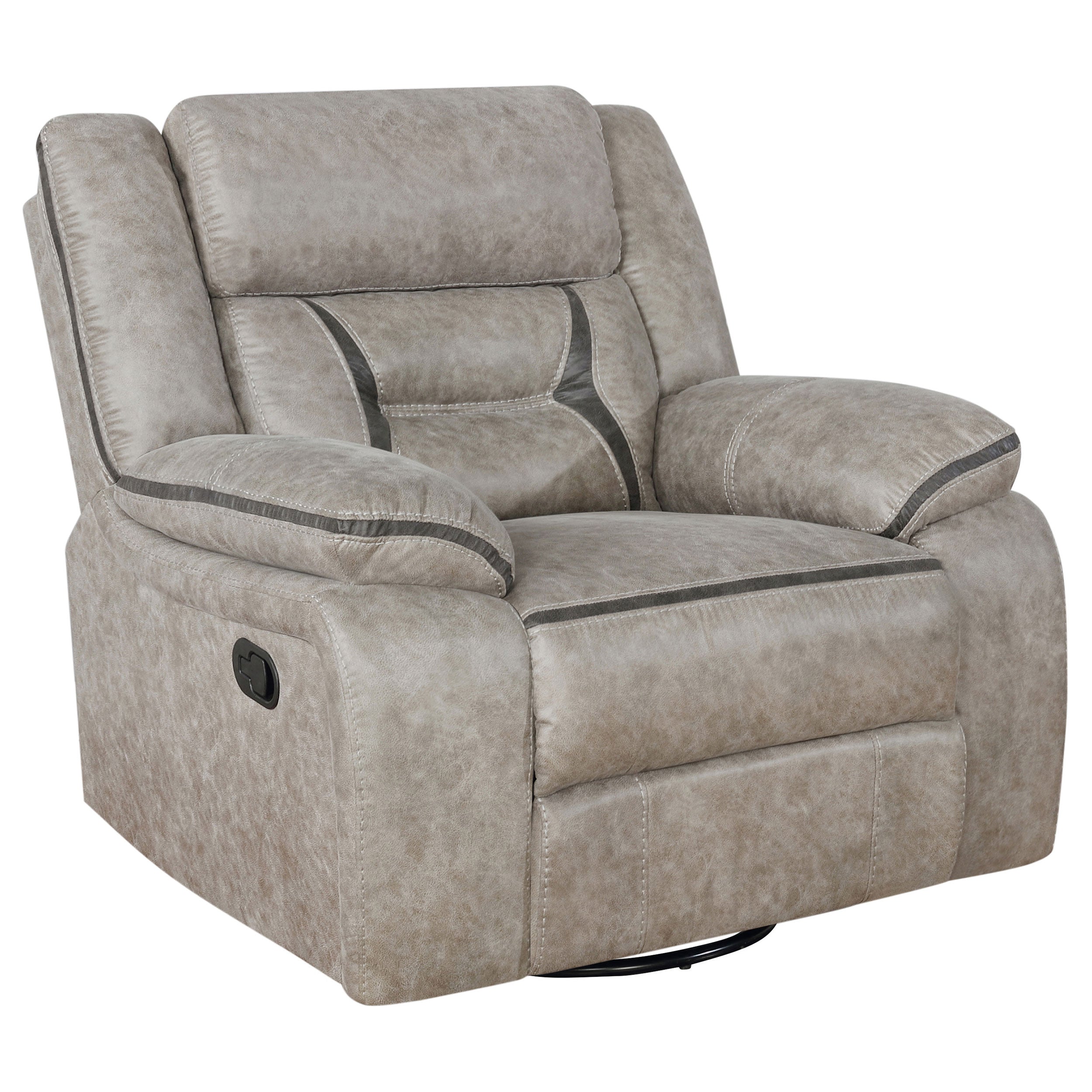 Greer Swivel Glider Recliner - Luxe Home Furnishings (Jersey City, NJ)