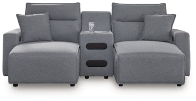 Modmax Power Reclining Sectional with Chaise - Luxe Home Furnishings (Jersey City, NJ)