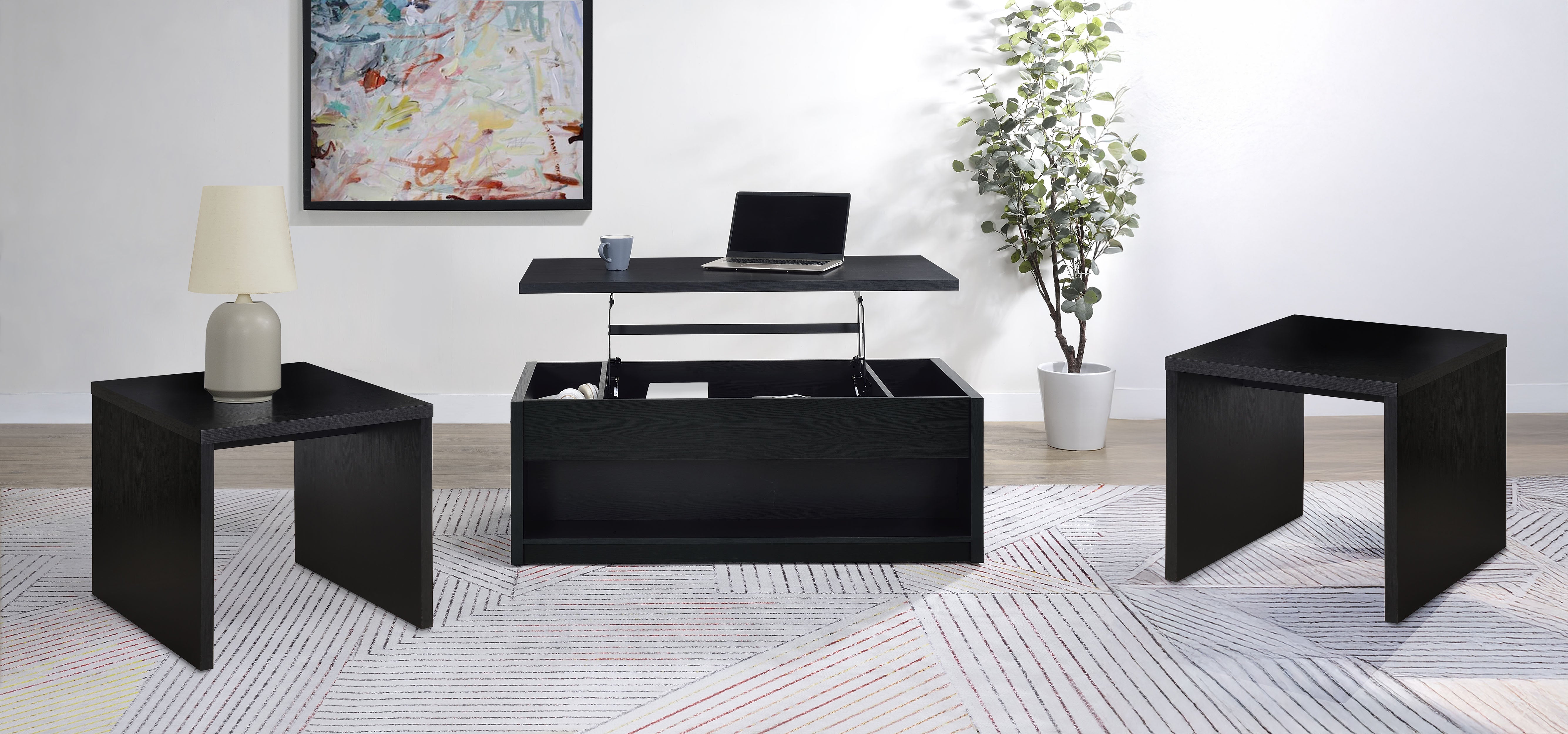 Knapp Lift-Top Coffee Table Set - Image 19