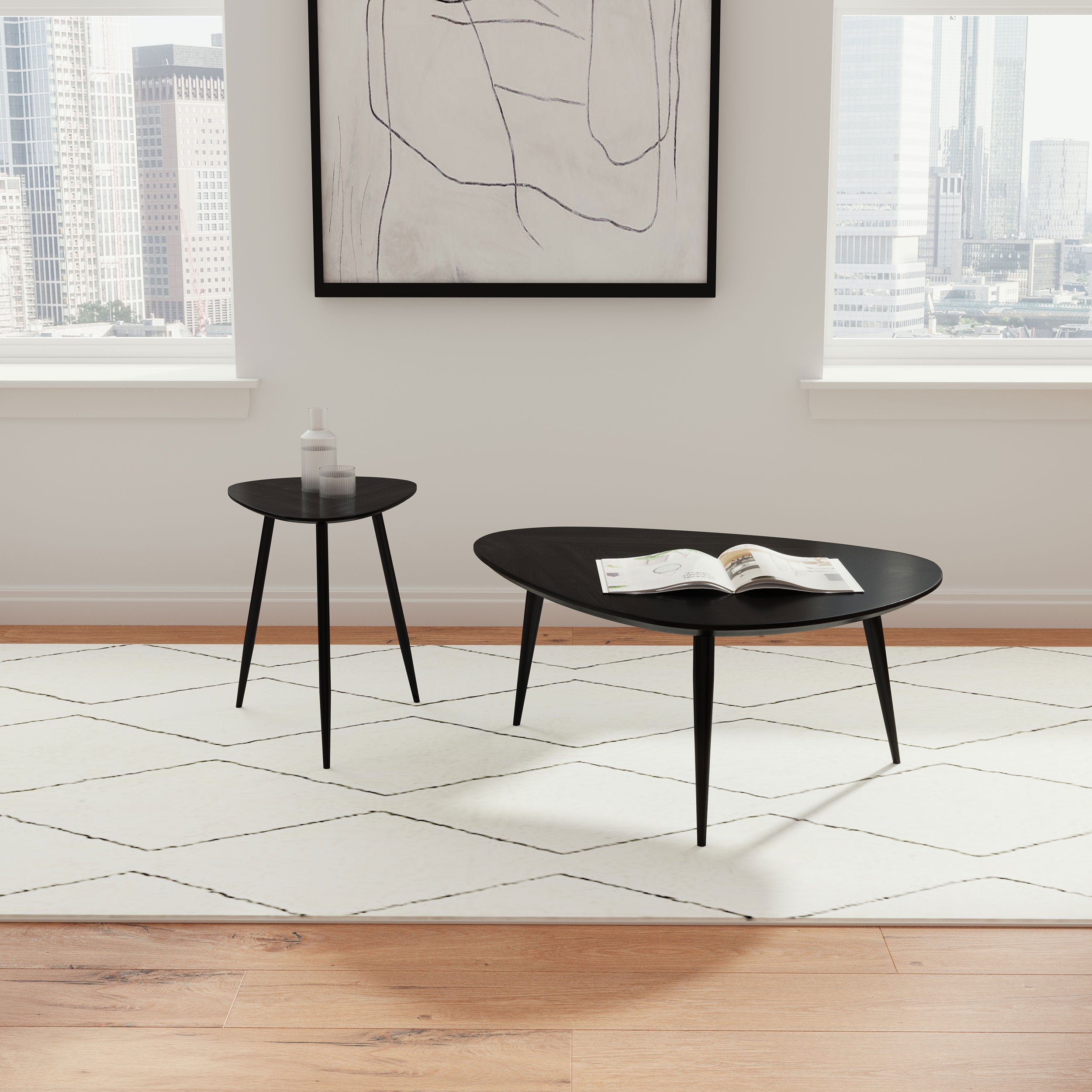 Odessa Coffee Table Set - Luxe Home Furnishings (Jersey City, NJ)