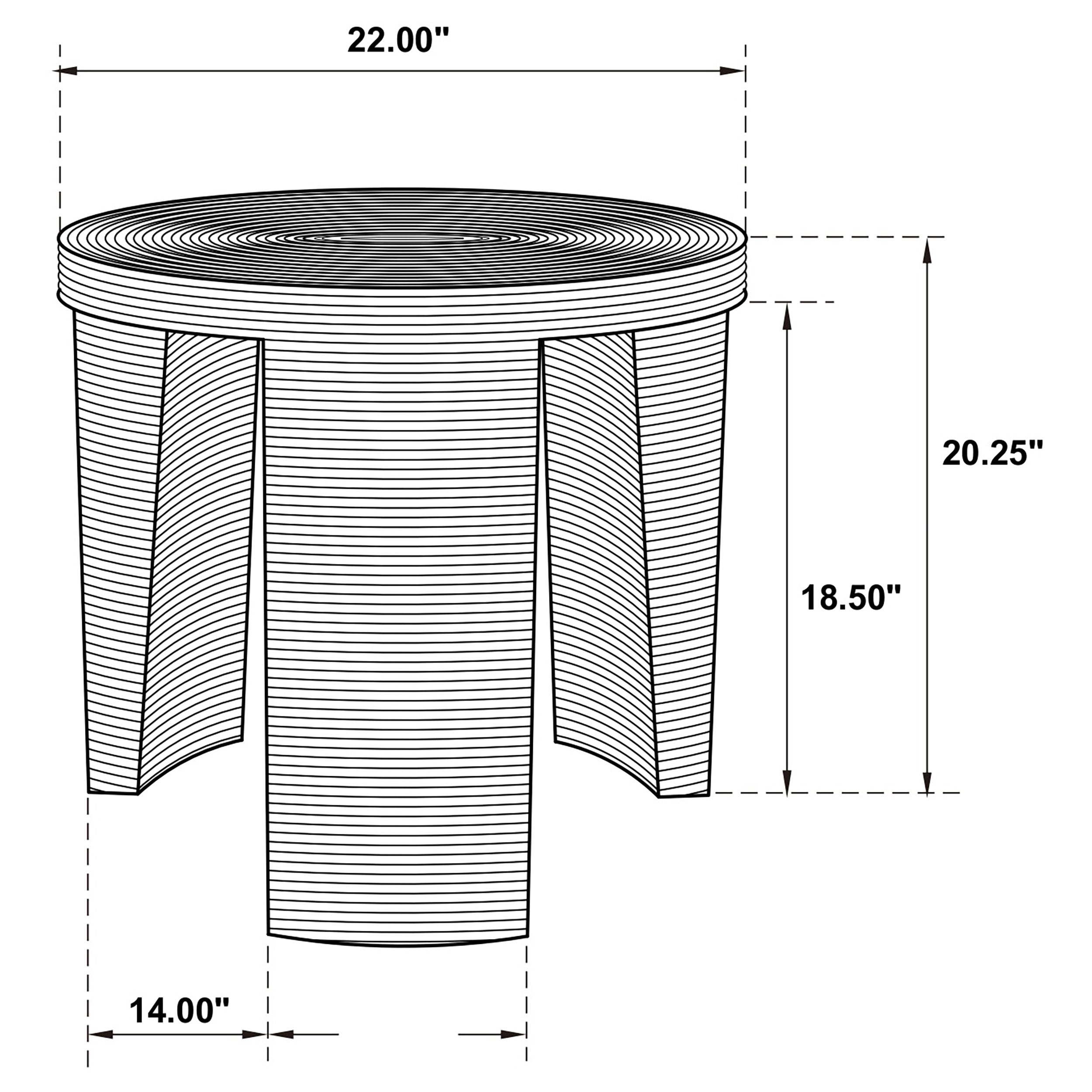 Artina End Table - Luxe Home Furnishings (Jersey City, NJ)