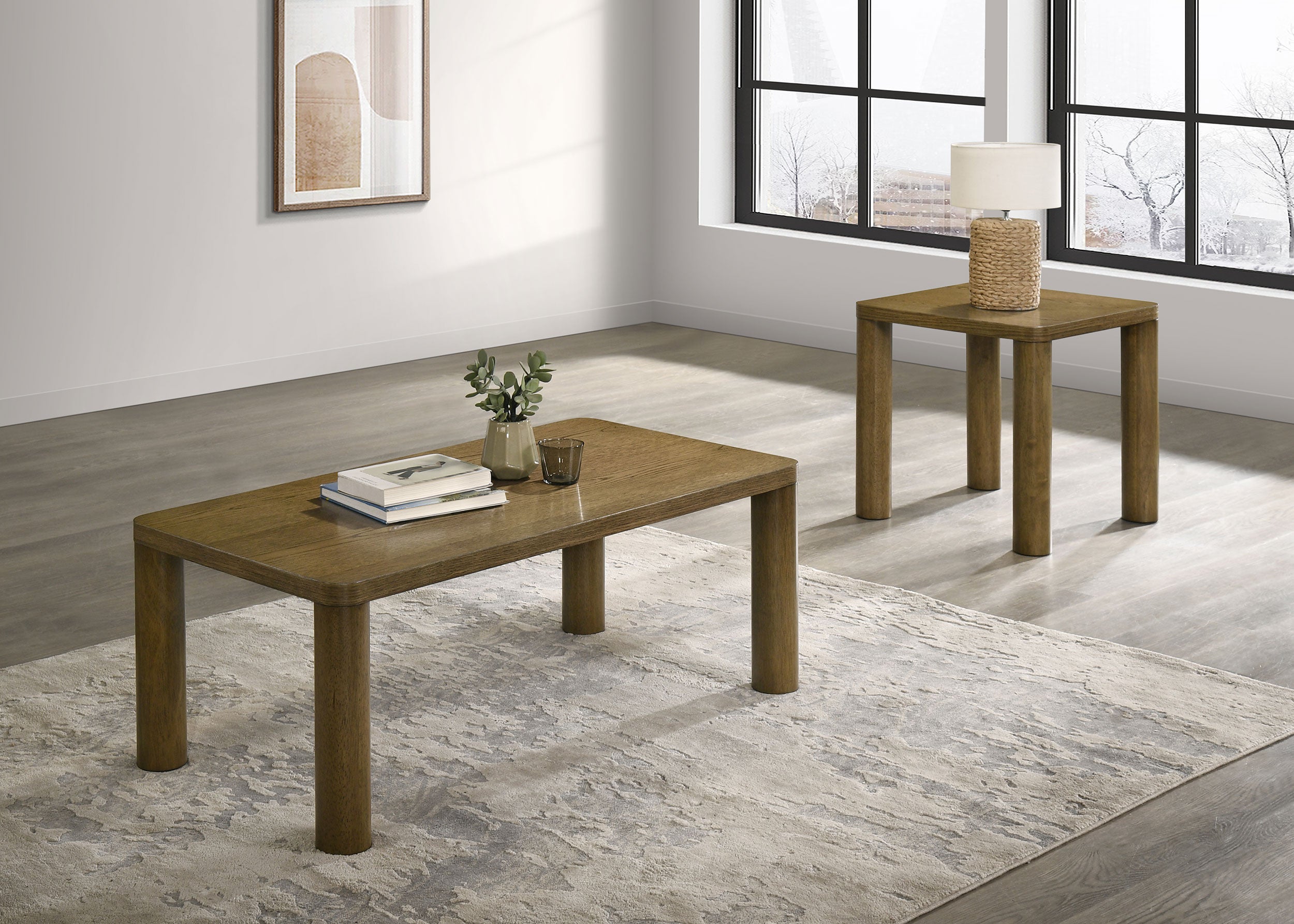 Castlewood Coffee Table Set - Luxe Home Furnishings (Jersey City, NJ)
