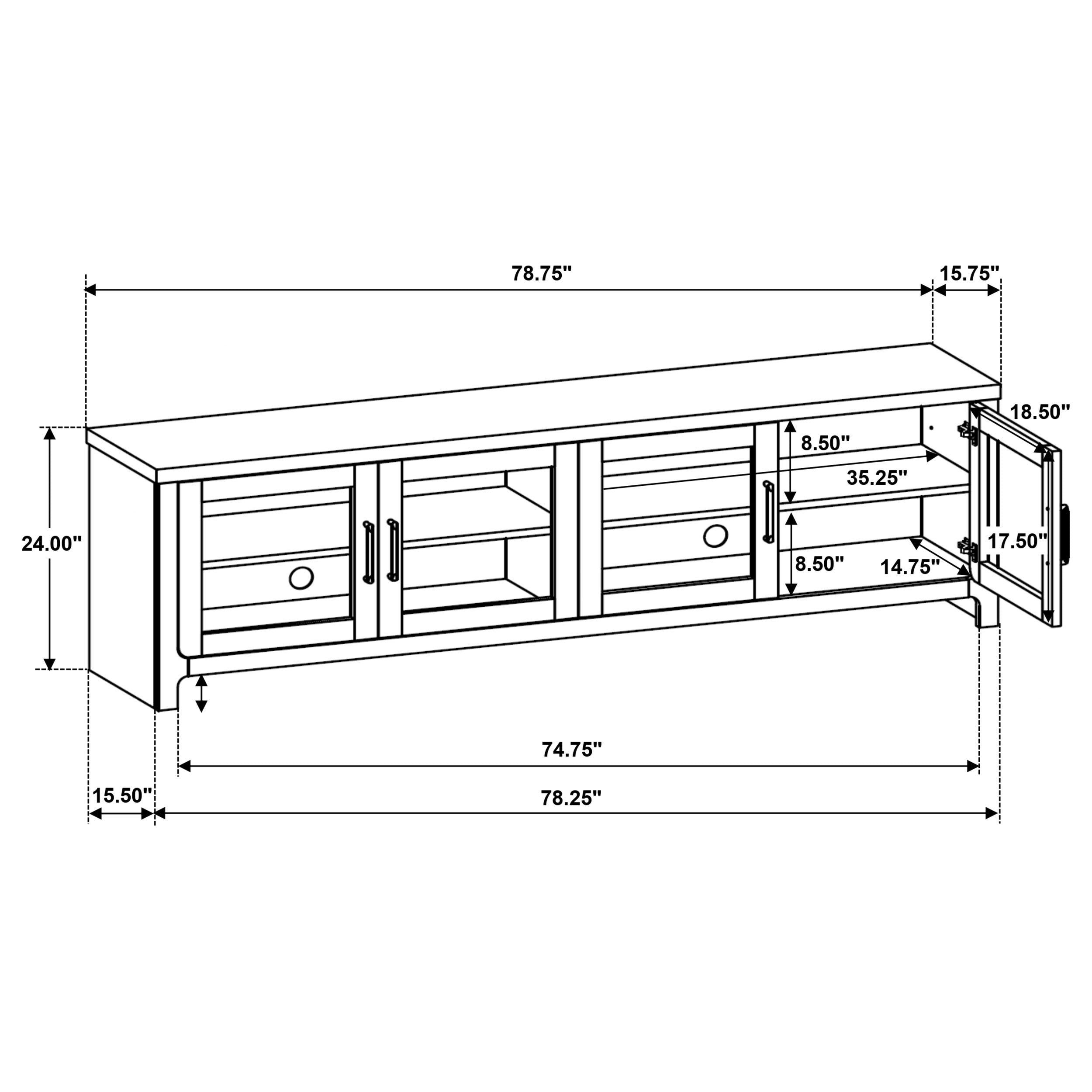 Brenham TV Stand - Luxe Home Furnishings (Jersey City, NJ)