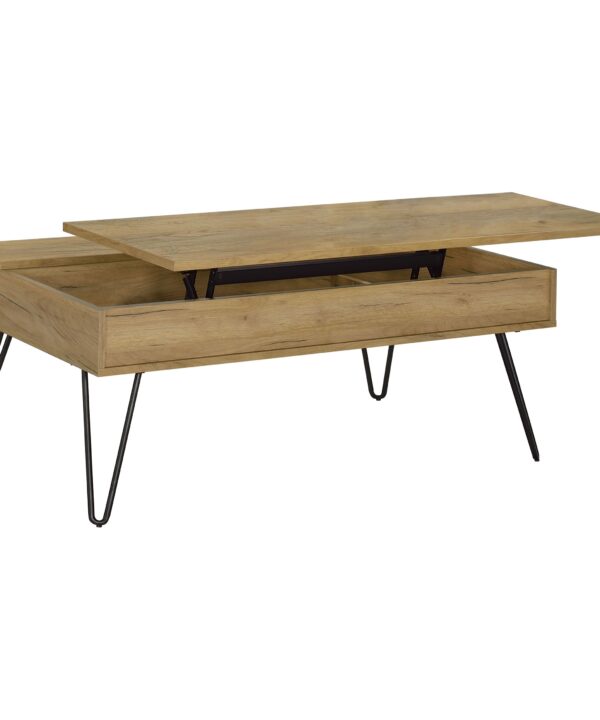 Fanning Lift-Top Coffee Table - Luxe Home Furnishings (Jersey City, NJ)