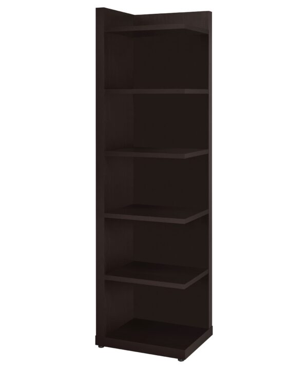 Alder Corner Bookcase - Luxe Home Furnishings (Jersey City, NJ)