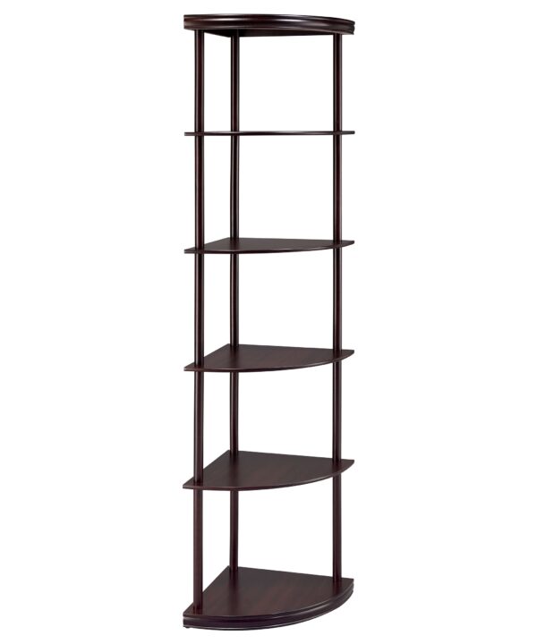 Bonwick Corner Bookshelf - Luxe Home Furnishings (Jersey City, NJ)
