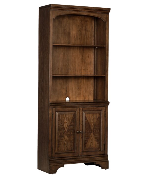 Hartshill Bookcase with Cabinet - Luxe Home Furnishings (Jersey City, NJ)