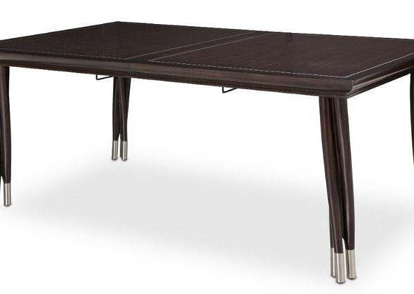 AICO Paris Chic Rectangular Dining Table in Espresso 9003000-409 image