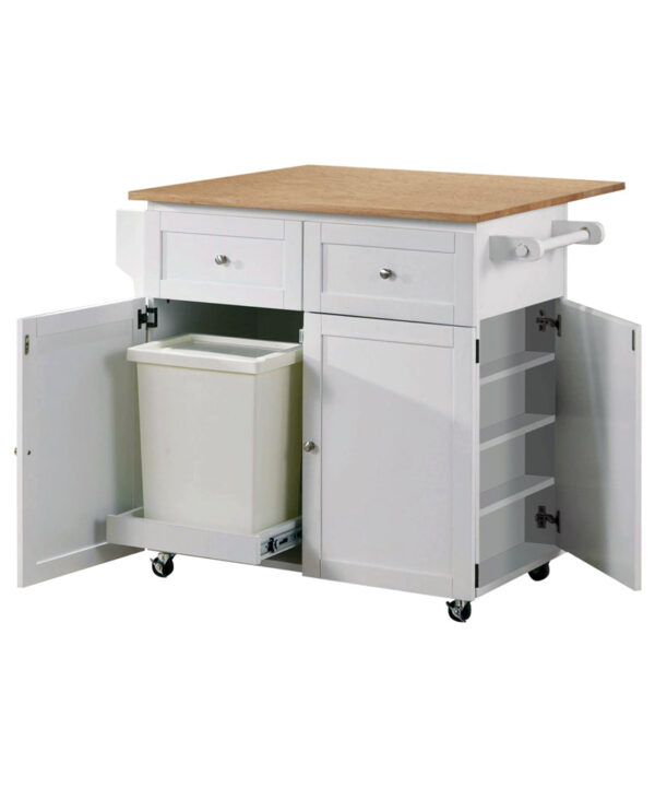 Jalen Kitchen Cart - Luxe Home Furnishings (Jersey City, NJ)