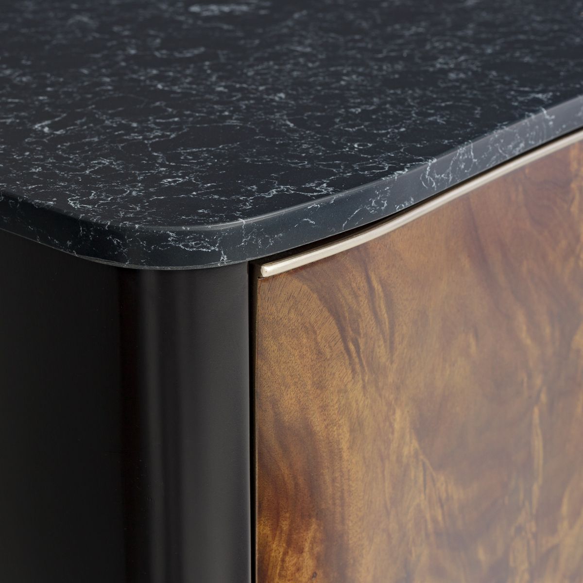 AICO Malibu Crest Sideboard in Crotch Mahogany - Luxe Home Furnishings (Jersey City, NJ)