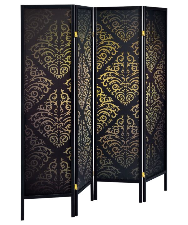 Haidera Four-Panel Room Divider - Luxe Home Furnishings (Jersey City, NJ)