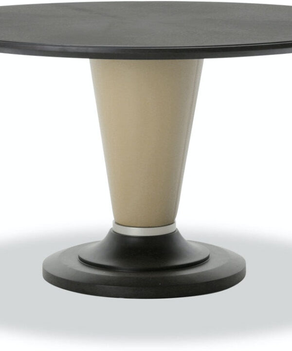 Aico 21 Cosmopolitan 54" Round Dining Table in Taupe/Umber 9029001-212 image