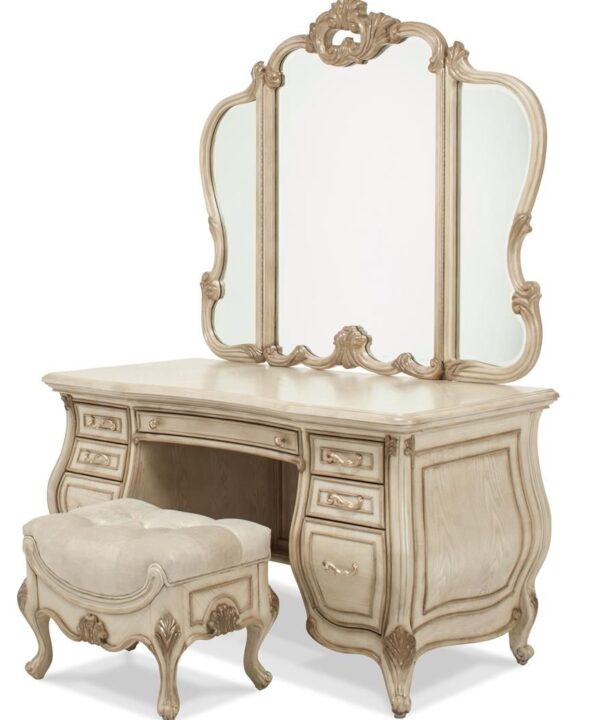 Aico Platine de Royale Vanity Mirror in Champagne image