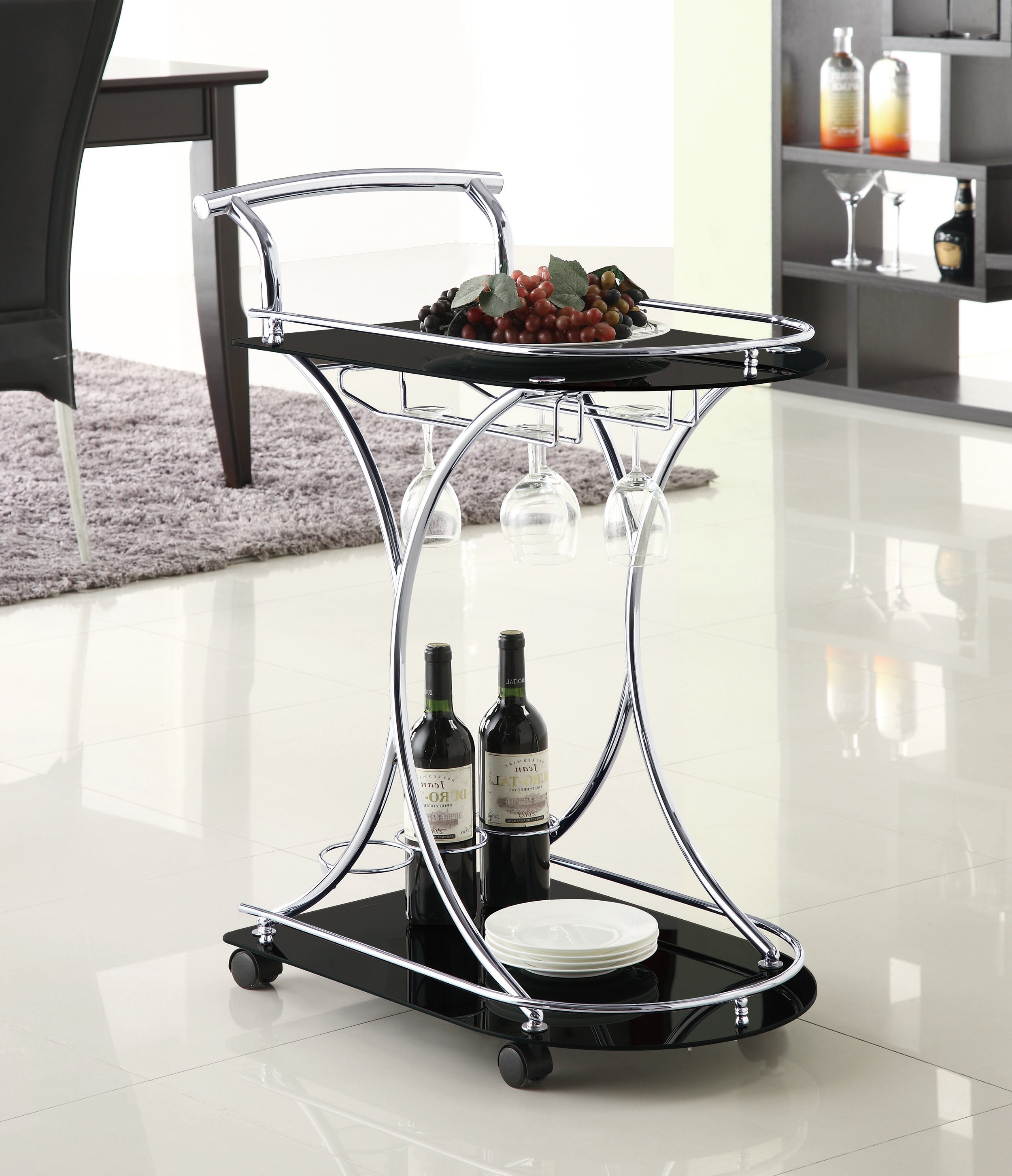Elfman Bar Cart - Luxe Home Furnishings (Jersey City, NJ)