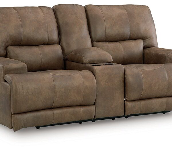 Beckley Place Power Reclining Loveseat with Console